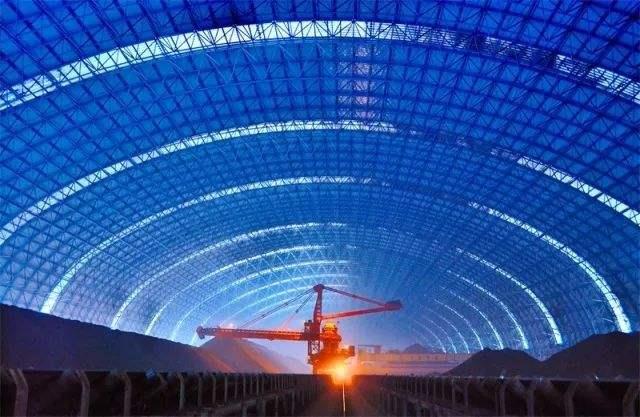 珠海亿优钢构工程师为您解析原料场封闭技术的特点和类型
