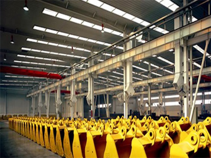 珠海徐工集团挖掘机装配车间